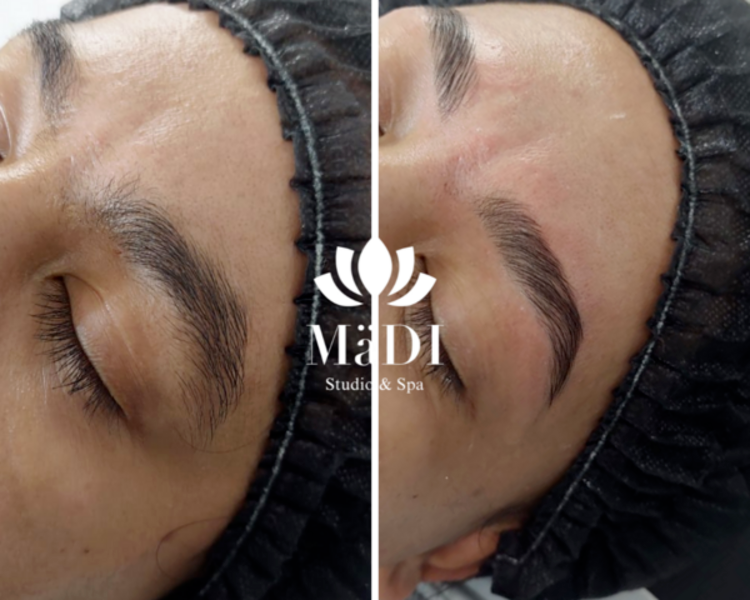 Planchado de cejas (con diseño y epilación)