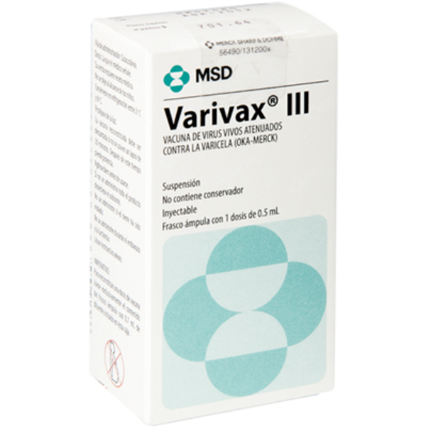 VARIVAX Pediátrico PNI