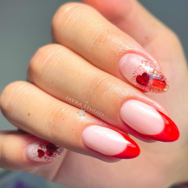 Esmaltado prolongado: Francesa tradicional 