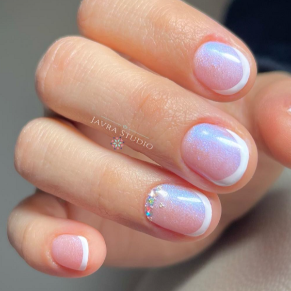Esmaltado prolongado: Francesa tradicional 