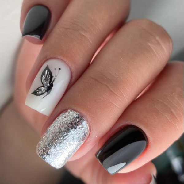 Manicura Rusa con diseños 