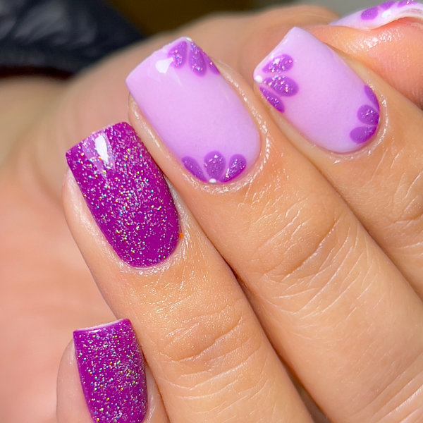 DIP POWDER CON EXTENSION EN 10 UÑAS