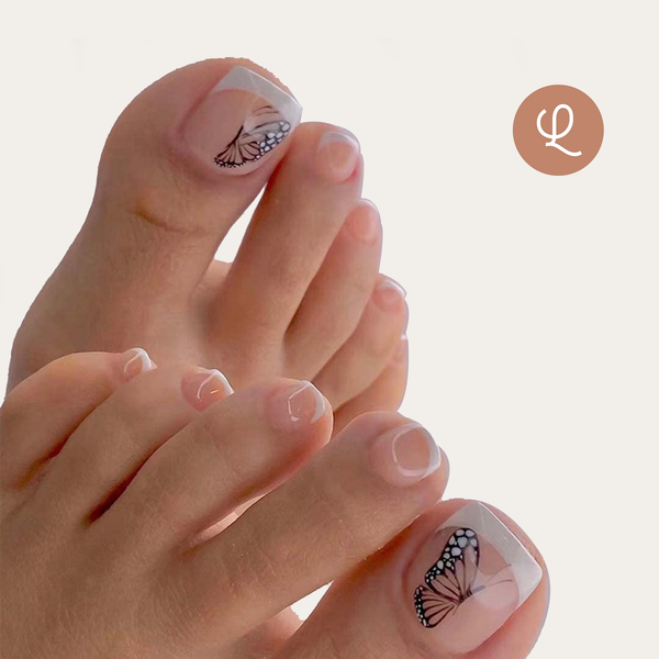 Decoración Mano Alzada Pies