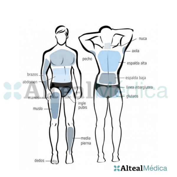LINEA DE PECHO (1 sesión) Depilación Láser Diodo