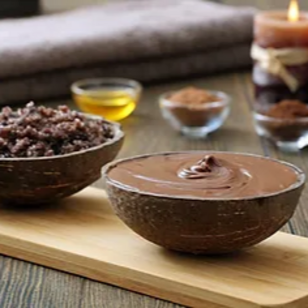 (30min) Exfoliación de chocolate (nutritiva) | Chocolate full body scrub (nourishing)
