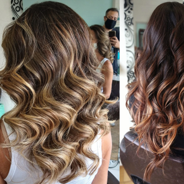 BALAYAGE ( MEDIOS - LARGOS)- LISTA $ 155.250 EFE $  135.000