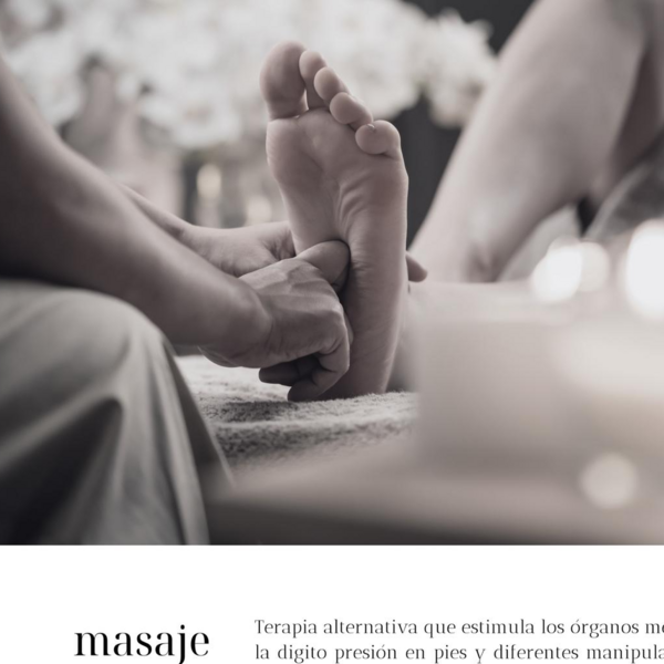 Masaje pies cansados 30 min 