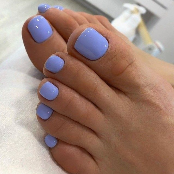 Gel sencillo en pies