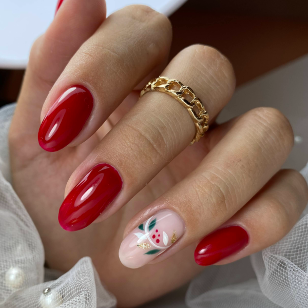 Mani. Rusa + Nivelación Rubber con Diseño 