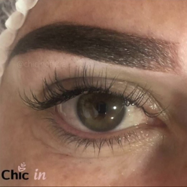 Micropigmentación efecto polvo