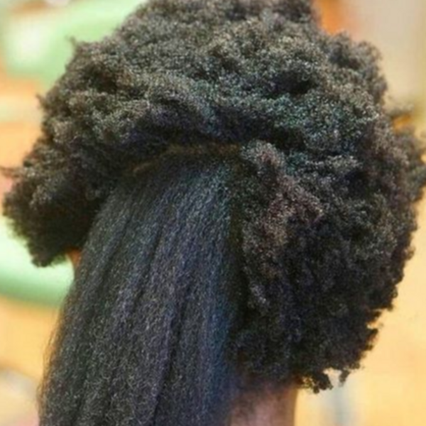 Cepillado/Aplanchado de Cabello Afro Corto