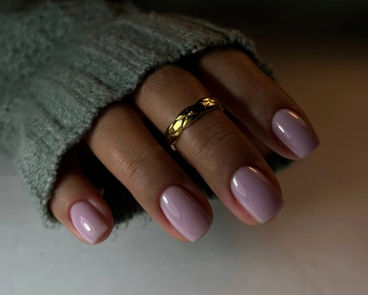 Uña natural | Color liso