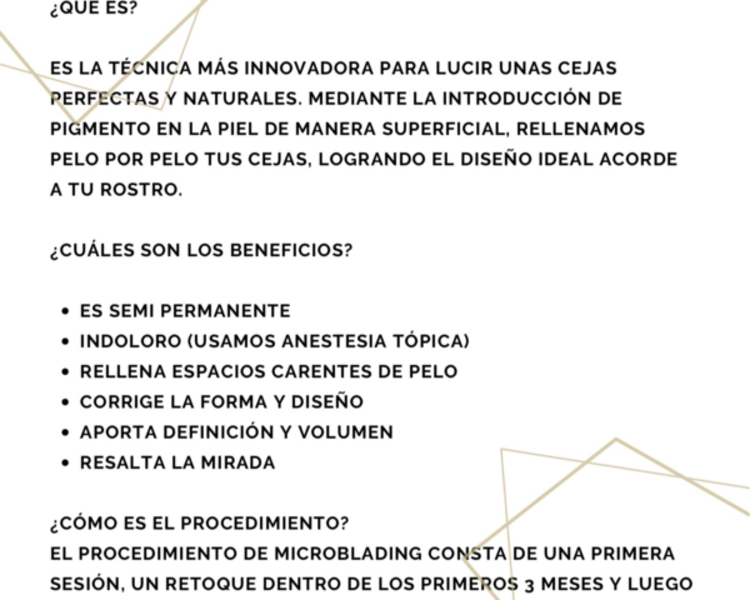 MICROBLADING 1ra Sesión (PROMO EFECTIVO)