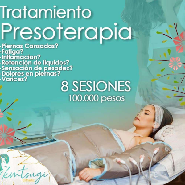 Presoterapia (8 Sesiones)