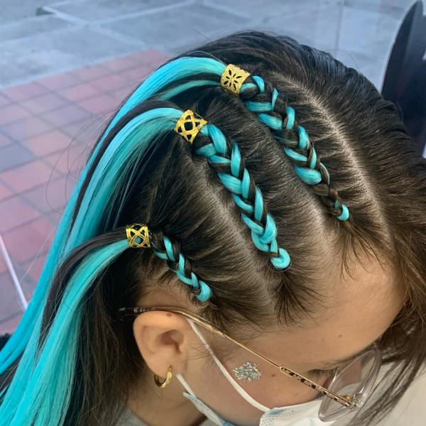 Trenzas Para Ninas con Cintas