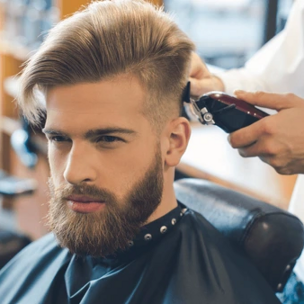 Corte de cabello + Afeitado / Delineado de barba + Facial