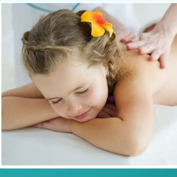 Masaje para niños y niñas de 5 a 11 años.