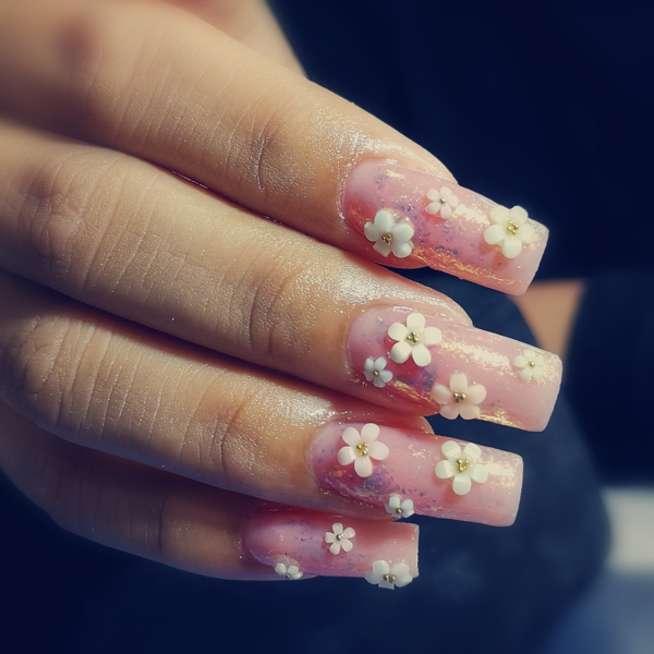 SET de Uñas Acrílicas + Diseño