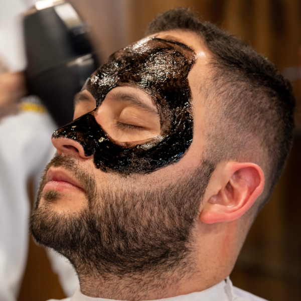 MASCARILLA PUNTOS NEGROS