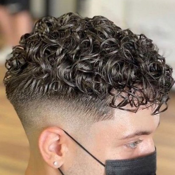 Base Rizado permanente para caballeros