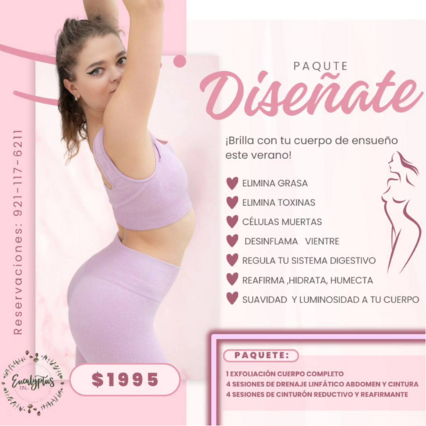  Paquete reductivo Diséñate 