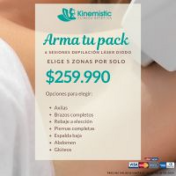 PA Depilacion Arma Tu Pack $249.990