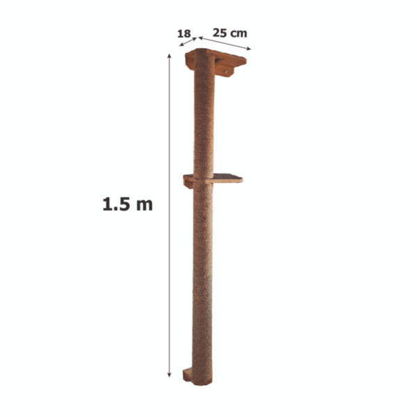 Rascador 1.5 M - DOBLE PLATAFORMA