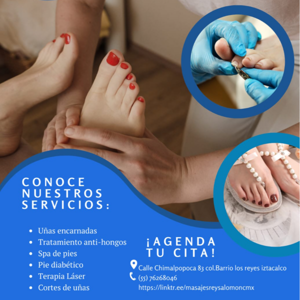 Servicio de Podología clínica y preventiva 