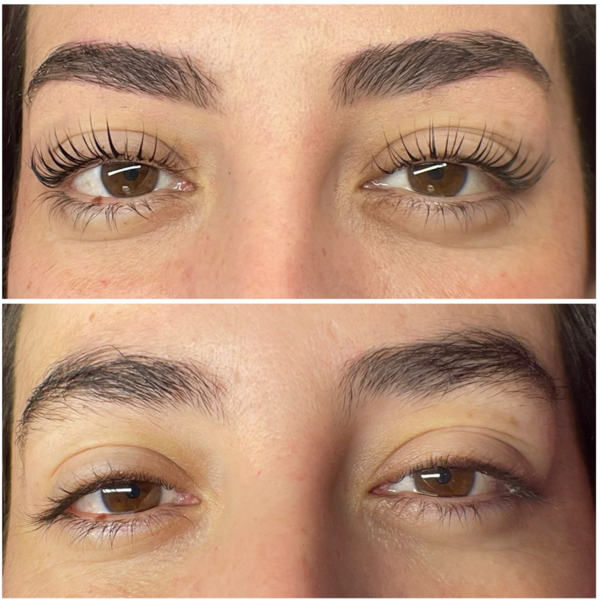 Perfilado de cejas + Lifting de pestañas 