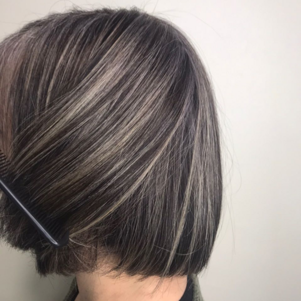 Mechas con papel + Corrección fondo /S