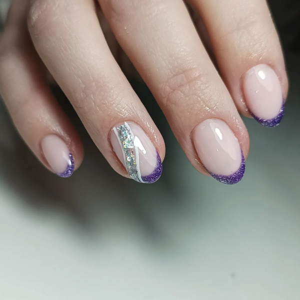 Kapping gel (uñas cortas)+ 2 deco simple 