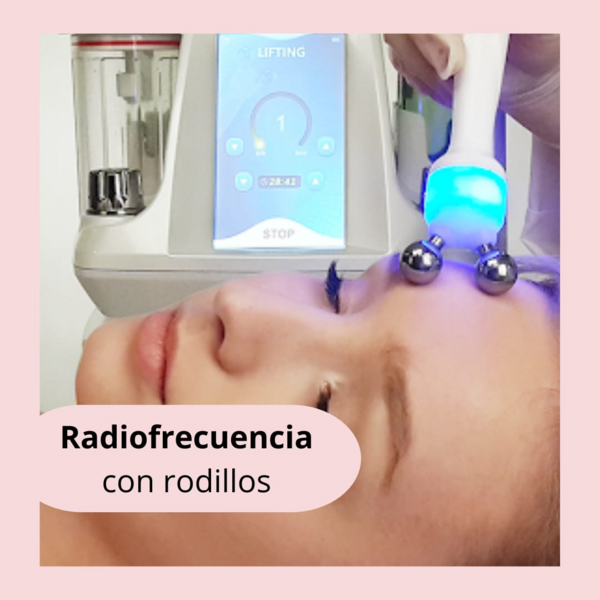 RADIOFRECUENCIA CON RODILLOS MOVILES