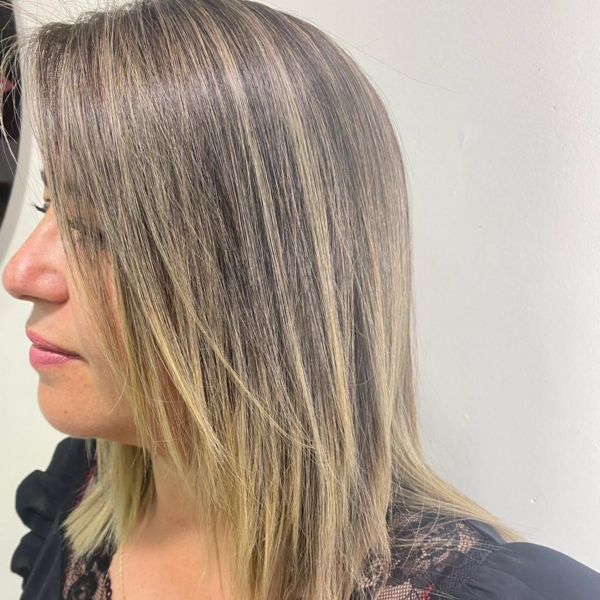 Mechas con Papel + Correcion de Fondo /M