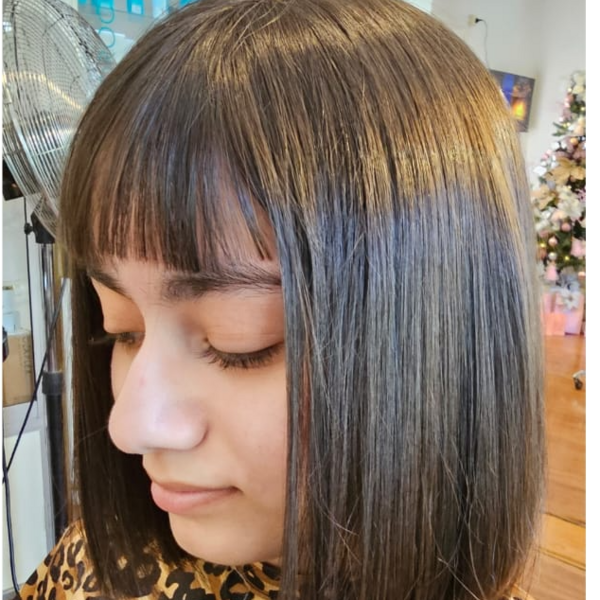 Corte Flequillo o chasquilla Desde