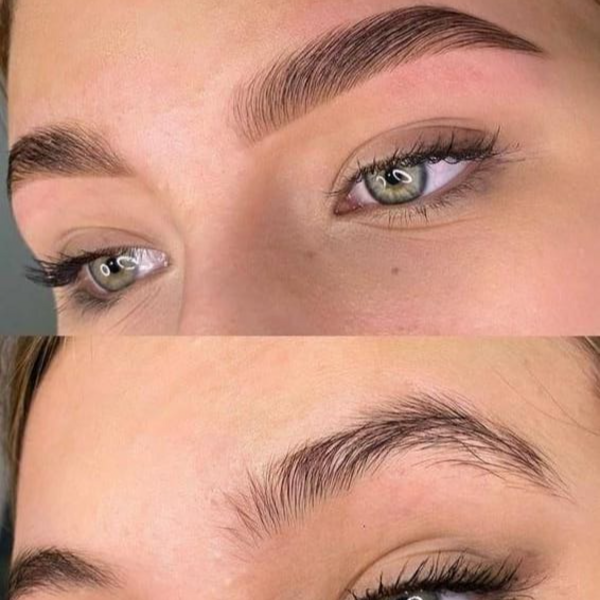 Perfilado con henna