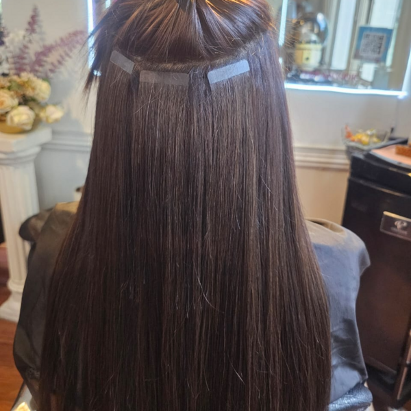 Sacado extensiones adhesivas