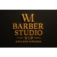 📍📌BARBER STUDIO W.M VIP💈@WILSON MIRANDA  logo