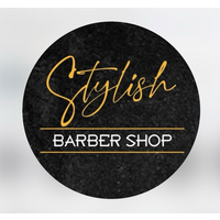 Stylish barber shop logo