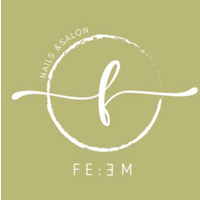 Feem nail and salón  logo