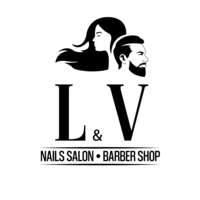L&V Nail Salon y Barbershop logo