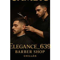 Elegance- 639 Barber shop logo