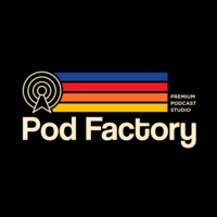 Pod Factory Premium Podcast Studio logo