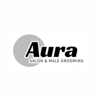 AURA SALÓN & MALE GROOMING logo