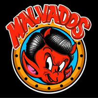 Barbería malvados  logo