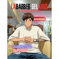LA BARBER DEL AGUS logo