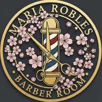 María Robles Barber Room logo