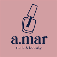 a.mar nails and beauty logo