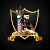 O-King Barber  logo