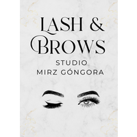 LASH & BROWS STUDIO MIRZ GONGORA logo