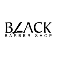 BLACK BARBERSHOP PACIFICO logo